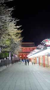 The main gate to Sensoji Temple